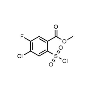 Methyl 4-chloro-2-(chlorosulfonyl)-5-fluorobenzoate|CS-1321017