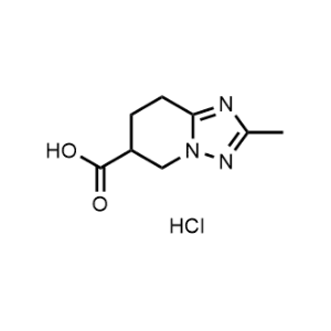 2-Methyl-5,6,7,8-tetrahydro-[1,2,4]triazolo[1,5-a]pyridine-6-carboxylic acid hydrochloride|CS-1321078