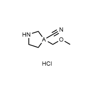 3-(Methoxymethyl)pyrrolidine-3-carbonitrile hydrochloride|CS-1322462