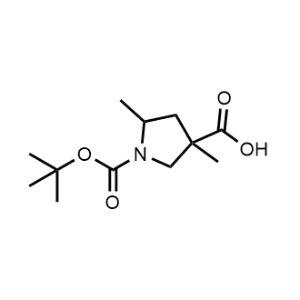 1-(tert-Butoxycarbonyl)-3,5-dimethylpyrrolidine-3-carboxylic acid|CS-1322493