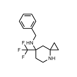 N-Benzyl-7-(trifluoromethyl)-4-azaspiro[2.5]octan-7-amine|CS-1322907