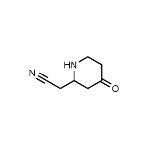 2-(4-Oxopiperidin-2-yl)acetonitrile|CS-1323021