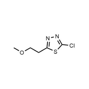 2-Chloro-5-(2-methoxyethyl)-1,3,4-thiadiazole|CS-1323053