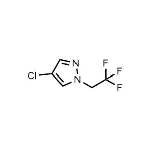 4-Chloro-1-(2,2,2-trifluoroethyl)-1H-pyrazole|CS-1323055