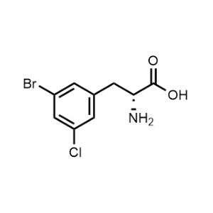 (R)-2-Amino-3-(3-bromo-5-chlorophenyl)propanoic acid|CS-1323100