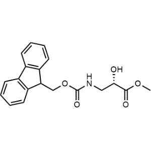 Methyl (S)-3-((((9H-fluoren-9-yl)methoxy)carbonyl)amino)-2-hydroxypropanoate|CS-1323101