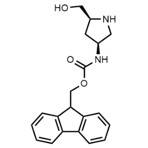 (9H-Fluoren-9-yl)methyl ((3S,5S)-5-(hydroxymethyl)pyrrolidin-3-yl)carbamate|CS-1323107