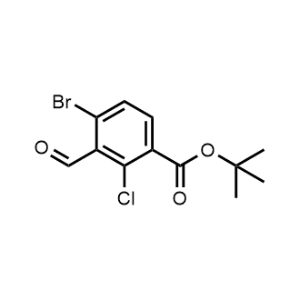 tert-Butyl 4-bromo-2-chloro-3-formylbenzoate|CS-1323125