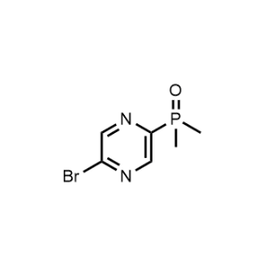 (5-Bromopyrazin-2-yl)dimethylphosphine oxide|CS-1323153