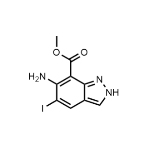 Methyl 6-amino-5-iodo-2H-indazole-7-carboxylate|CS-1323201