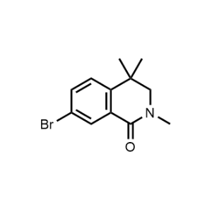 7-Bromo-2,4,4-trimethyl-3,4-dihydroisoquinolin-1(2H)-one|CS-1323205