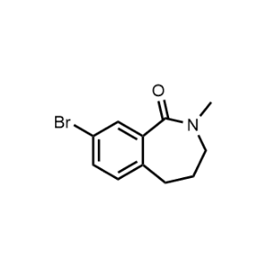 8-Bromo-2-methyl-2,3,4,5-tetrahydro-1H-benzo[c]azepin-1-one|CS-1323209