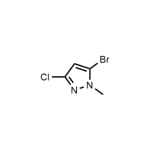 5-Bromo-3-chloro-1-methyl-1H-pyrazole|CS-1323372