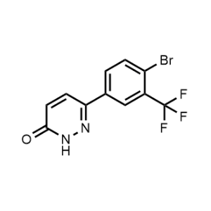 6-(4-Bromo-3-(trifluoromethyl)phenyl)pyridazin-3(2H)-one|CS-1323410