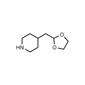 4-((1,3-Dioxolan-2-yl)methyl)piperidine|CS-1323415