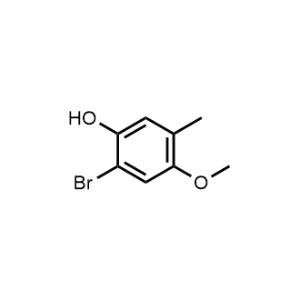2-Bromo-4-methoxy-5-methylphenol|CS-1323447