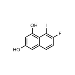 7-Fluoro-8-iodonaphthalene-1,3-diol|CS-1323480