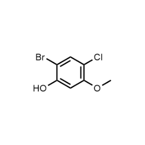 2-Bromo-4-chloro-5-methoxyphenol|CS-1323496