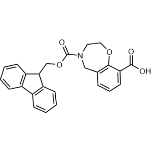 4-(((9H-Fluoren-9-yl)methoxy)carbonyl)-2,3,4,5-tetrahydrobenzo[f][1,4]oxazepine-9-carboxylic acid|CS-1323519