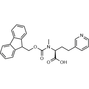 (S)-2-((((9H-Fluoren-9-yl)methoxy)carbonyl)(methyl)amino)-4-(pyridin-3-yl)butanoic acid|CS-1323528