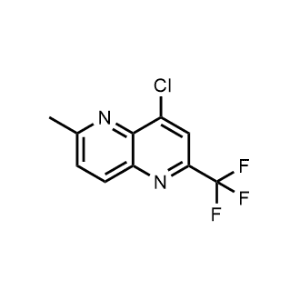 4-Chloro-6-methyl-2-(trifluoromethyl)-1,5-naphthyridine|CS-1323758