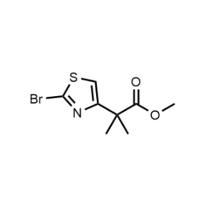 Methyl 2-(2-bromothiazol-4-yl)-2-methylpropanoate|CS-1323810