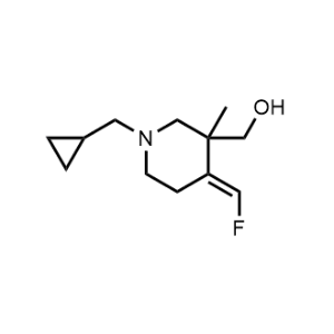 (E)-(1-(Cyclopropylmethyl)-4-(fluoromethylene)-3-methylpiperidin-3-yl)methanol|CS-1323819