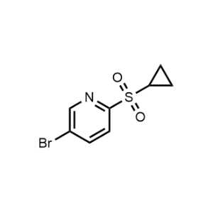 5-Bromo-2-(cyclopropylsulfonyl)pyridine|CS-1323830