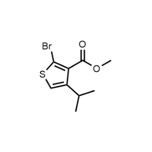 Methyl 2-bromo-4-isopropylthiophene-3-carboxylate|CS-1323861