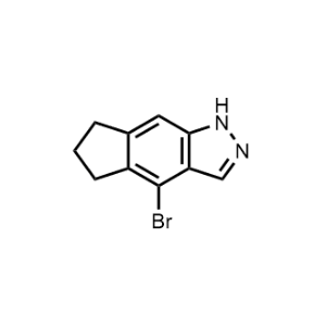 4-Bromo-1,5,6,7-tetrahydrocyclopenta[f]indazole|CS-1323933