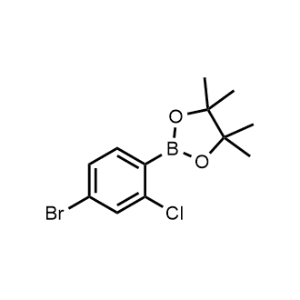 2-(4-Bromo-2-chlorophenyl)-4,4,5,5-tetramethyl-1,3,2-dioxaborolane|CS-1323935