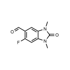 6-Fluoro-1,3-dimethyl-2-oxo-2,3-dihydro-1H-benzo[d]imidazole-5-carbaldehyde|CS-1324277