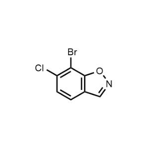 7-Bromo-6-chlorobenzo[d]isoxazole|CS-1324287