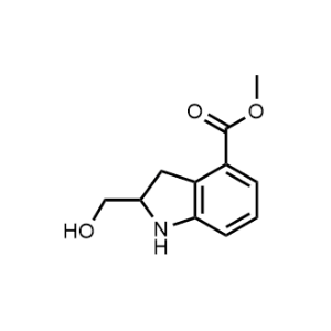Methyl 2-(hydroxymethyl)indoline-4-carboxylate|CS-1324517