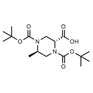 (2R,5R)-1,4-Bis(tert-butoxycarbonyl)-5-methylpiperazine-2-carboxylate|CS-1324816