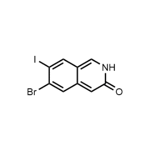 6-Bromo-7-iodoisoquinolin-3(2H)-one|CS-1325003