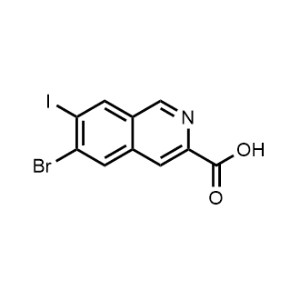 6-Bromo-7-iodoisoquinoline-3-carboxylic acid|CS-1325004