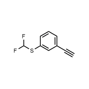 (Difluoromethyl)(3-ethynylphenyl)sulfane|CS-1325026