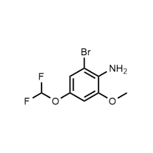 2-Bromo-4-(difluoromethoxy)-6-methoxyaniline|CS-1325660