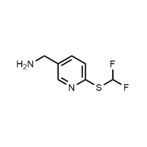 (6-((Difluoromethyl)thio)pyridin-3-yl)methanamine|CS-1325719