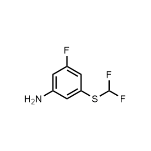 3-((Difluoromethyl)thio)-5-fluoroaniline|CS-1325742