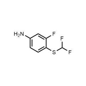 4-((Difluoromethyl)thio)-3-fluoroaniline|CS-1325770