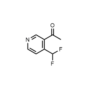 1-(4-(Difluoromethyl)pyridin-3-yl)ethan-1-one|CS-1325912