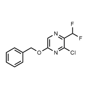 5-(Benzyloxy)-3-chloro-2-(difluoromethyl)pyrazine|CS-1325926