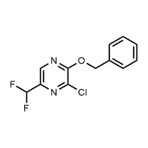 2-(Benzyloxy)-3-chloro-5-(difluoromethyl)pyrazine|CS-1325928