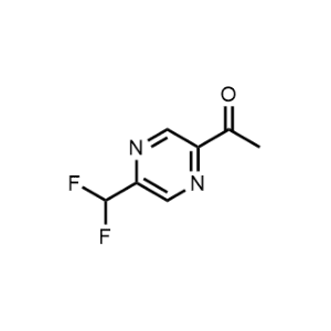 1-(5-(Difluoromethyl)pyrazin-2-yl)ethan-1-one|CS-1325929