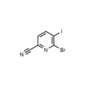 6-Bromo-5-iodopicolinonitrile|CS-1325930