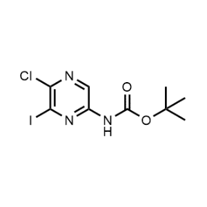 tert-Butyl (5-chloro-6-iodopyrazin-2-yl)carbamate|CS-1325933