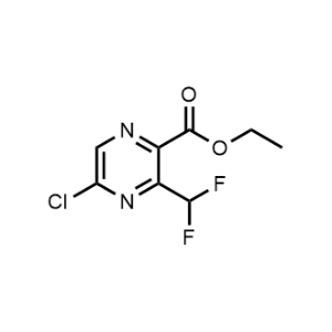 Ethyl 5-chloro-3-(difluoromethyl)pyrazine-2-carboxylate|CS-1325946