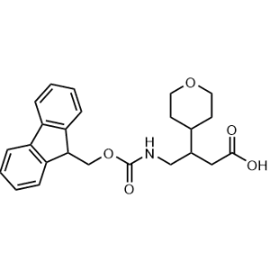 4-((((9H-Fluoren-9-yl)methoxy)carbonyl)amino)-3-(tetrahydro-2H-pyran-4-yl)butanoic acid|CS-1325956